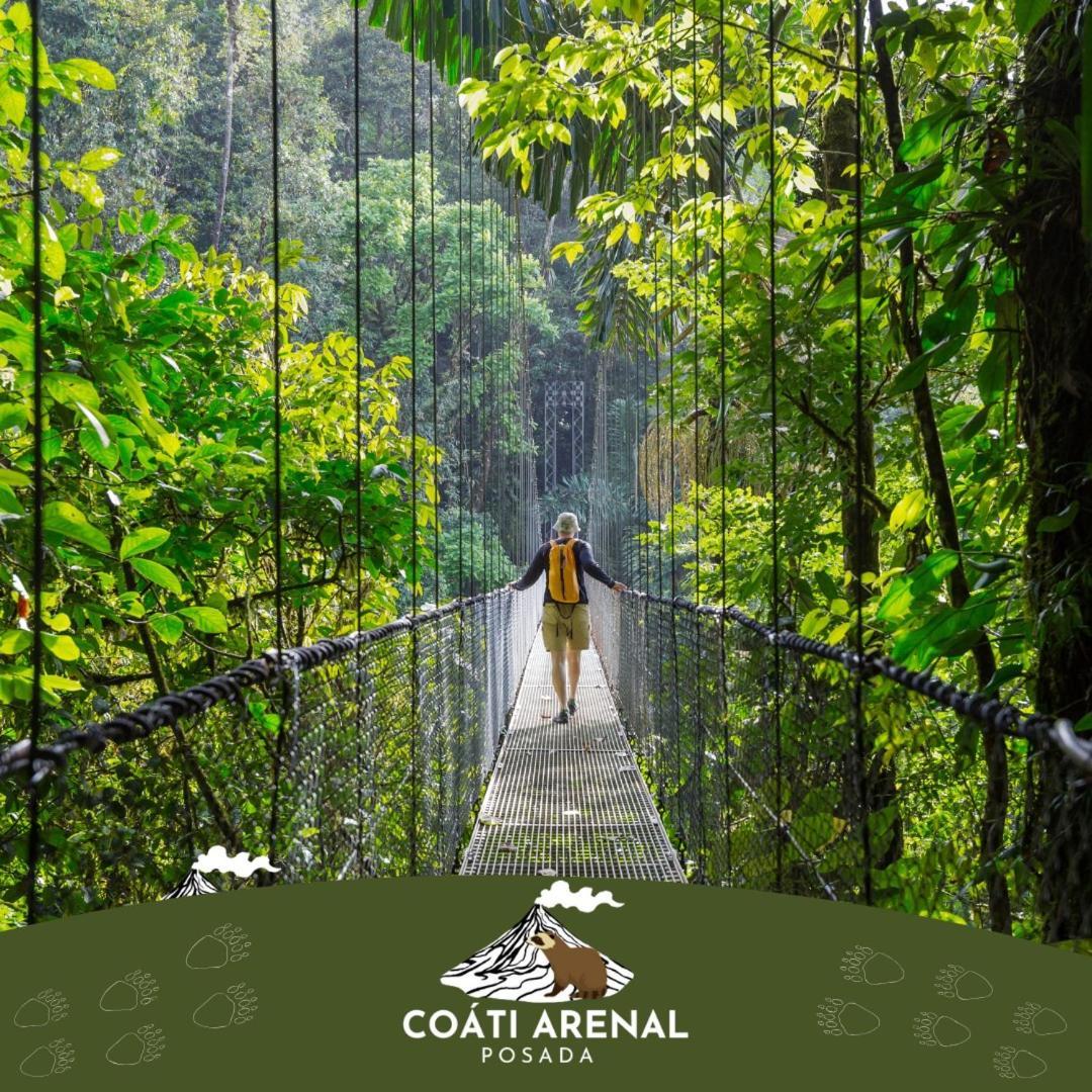 Coati Del Arenal Posada La Fortuna Bagian luar foto